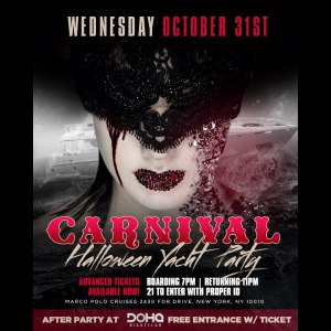 halloween yacht party